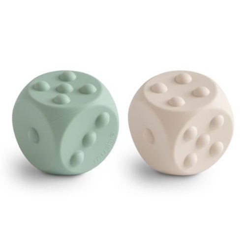 Mushie Dice Press Toy 2Pack