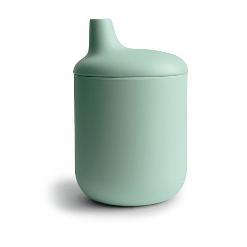 Mushie Silicone Sippy Cup -  Pale Daffodil
